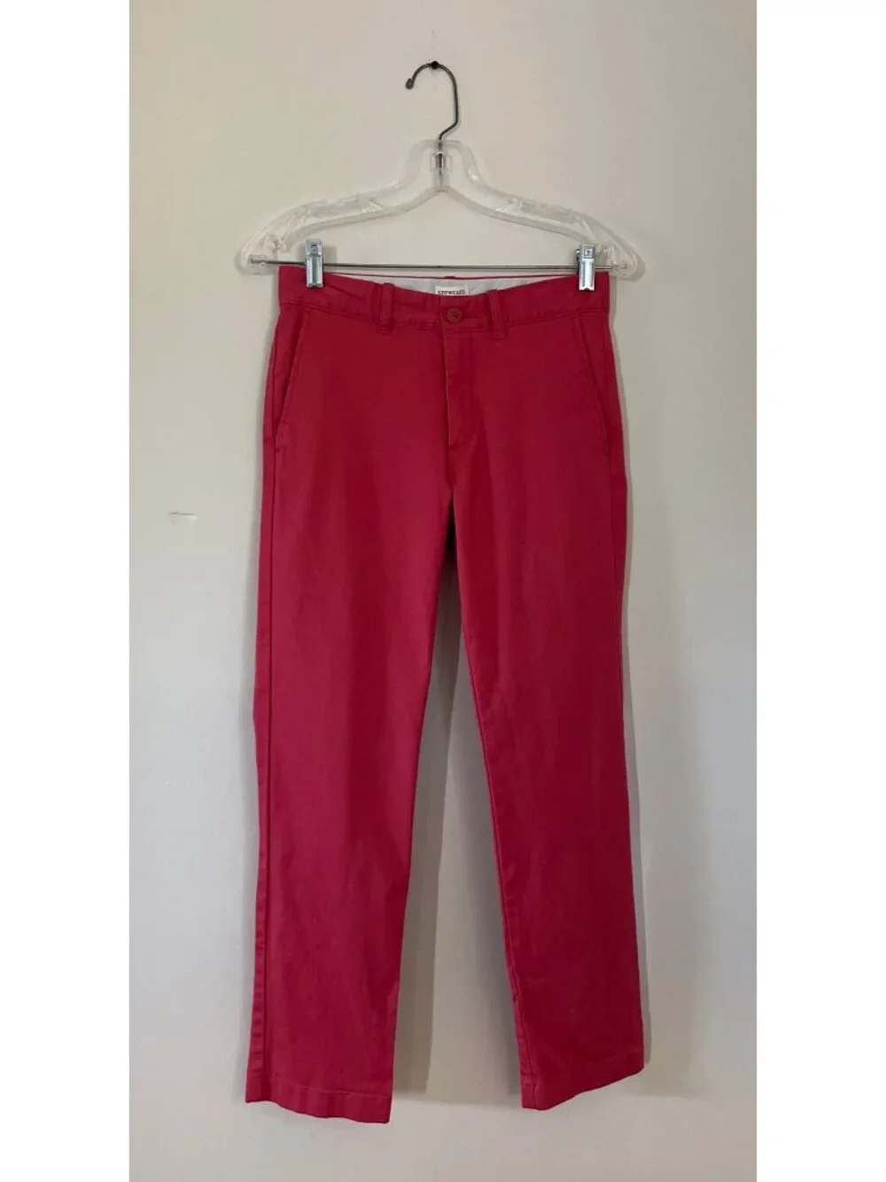Crewcuts Outlet Girls Size 12 Slim Pink Trousers Pockets Casual
